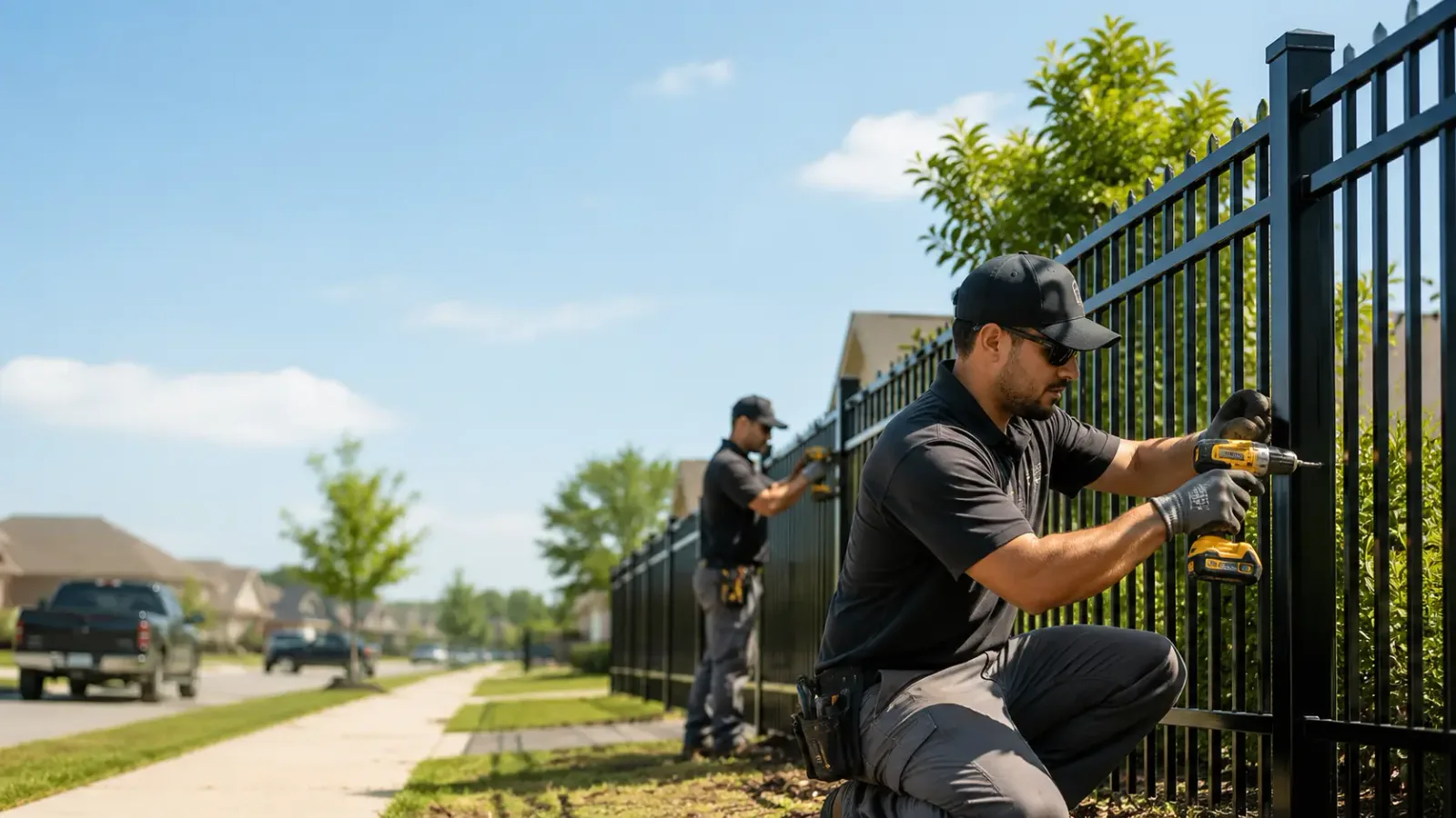 Metal Fence Installation in Upton, NY